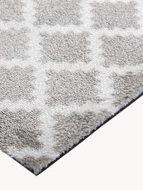 Paillasson Elegance, 100 % polyamide, Gris clair, larg. 70 x long. 50 cm