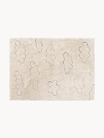 Ručně tkaný dětský koberec se strukturovaným povrchem Clouds., Světle béžová, Š 90 cm, D 130 cm (velikost XS)