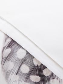 Housse de couette en coton Light, Blanc, gris, brun, larg. 240 x long. 220 cm