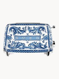 Kompakt Toaster Dolce & Gabbana - Blu Mediterraneo, Edelstahl, Blau, Weiß, B 31 x T 20 cm