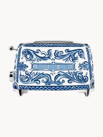 Kompakt Toaster Dolce & Gabbana - Blu Mediterraneo, Edelstahl, Blau, Weiß, B 31 x T 20 cm