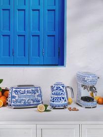 Kompakt Toaster Dolce & Gabbana - Blu Mediterraneo, Edelstahl, Blau, Weiß, B 31 x T 20 cm