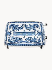 Kompakt Toaster Dolce & Gabbana - Blu Mediterraneo, Edelstahl, Blau, Weiß, B 31 x T 20 cm