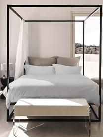 Bavlnená posteľná bielizeň s efektom "softwash" Arlene, Bledosivá-béžová