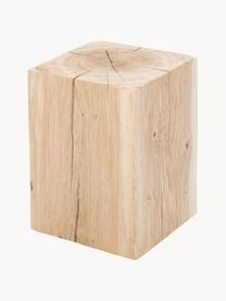 Stolička z dubového dřeva Block, Dubové dřevo, Dubové dřevo, Š 29 cm, V 40 cm