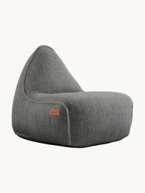 Fauteuil de jardin Cobana, Tissu gris foncé, larg. 80 x prof. 96 cm