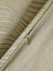 Poszewka na poduszkę z satyny bawełnianej Nico, 100% satyna bawełniana, Zielony, Szerokość: 45 cm   Długość: 45 cm