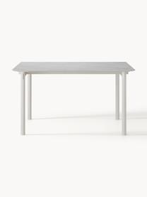 Stół do jadalni Mavi, różne rozmiary, Blat: ceramika, Nogi: metal malowany proszkowo, Biały, S 140 x G 90 cm