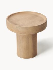 Table d'appoint ronde en manguier Benno, Bois de manguier massif, MDF, laqué

Ce produit est fabriqué à partir de bois certifié FSC® issu d'une exploitation durable, Manguier clair laqué, Ø 50 x haut. 50 cm