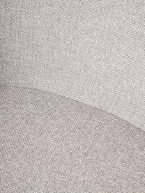 Polster-Schreibtischstuhl Fiji mit schmaler Sitzschale, Bezug: 100% Polyester Der hochwe, Gestell: Metall, pulverbeschichtet, Rollen: Kunststoff, Webstoff Hellgrau, B 66 x T 66 cm