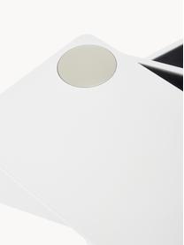 Portagioie Spindle, Legno di faggio, verniciato, Bianco, Larg. 19 x Alt. 13 cm