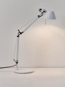 Nastavitelná lampa na psací stůl Tolomeo Micro, Bílá, Š 45 cm, V 37-73 cm