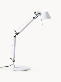 Nastavitelná lampa na psací stůl Tolomeo Micro, Bílá, Š 45 cm, V 37-73 cm