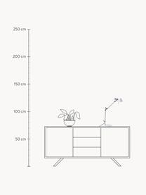 Nastavitelná lampa na psací stůl Tolomeo Micro, Bílá, Š 45 cm, V 37-73 cm