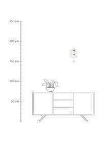 Zegar ścienny Modern Cuckoo, Tworzywo sztuczne, Biały, czarny, S 22 x W 41 cm