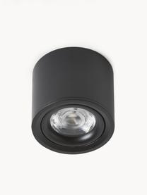 LED plafondspot Alivia, Gepoedercoat metaal, Zwart, Ø 9  x H 7 cm