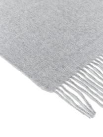 Manta de baby alpaca ligera Luxury, Gris, An 130 x L 200 cm