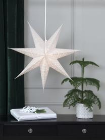 Estrella decorativa de papel Blinka, Papel, Off White, Ø 60 cm