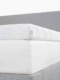 Viscoelastische Memory-Foam-Matratzenauflage Pro Plus SmartCool Medium, Oberseite: 61 % Polyester, 38 % Poly, Unterseite: 100 % Polyester, Mittelweich, B 200 x L 200 cm