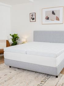 Viscoelastische Memory-Foam-Matratzenauflage Pro Plus SmartCool Medium, Oberseite: 61 % Polyester, 38 % Poly, Unterseite: 100 % Polyester, Mittelweich, B 200 x L 200 cm