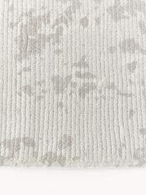 Handgeweven laagpolig vloerkleed Nantes, 100% polyester, GRS-gecertificeerd, Greige, B 80 x L 150 cm (maat XS)