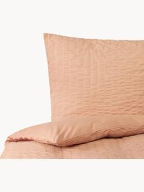 Funda nórdica doble cara Esme, Reverso: Renforcé Densidad de hilo, Terracota, Cama 90 cm (155 x 220 cm)