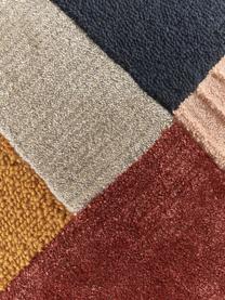 Tapis en laine avec franges Milla, Multicolore, larg. 160 x long. 230 cm (taille M)