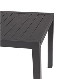 Tavolo allungabile da giardino color antracite Hilde, in diverse dimensioni, Antracite, Larg. 160 a 240 x Prof. 90 cm