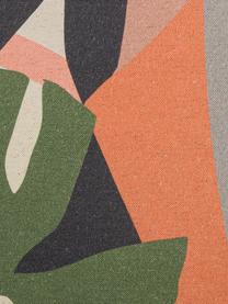 Obojstranný poťah na vankúš s abstraktnou tropickou potlačou Images, Bledoružová, viacfarebná