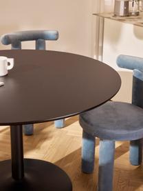 Kulatý jídelní stůl Menorca, různé velikosti, Černá, Ø 100 cm