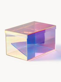Sada úložných boxů z akrylátového skla Lacy, 2 díly, Akrylátové sklo, Transparentní, Sada s různými velikostmi