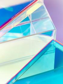 Aufbewahrungsboxen Lacy aus Acrylglas, 2er-Set, Acrylglas, Transparent, Set mit verschiedenen Grössen