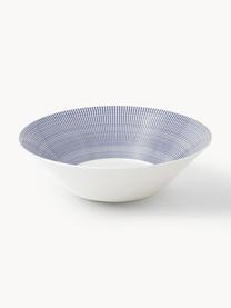 Servírovacia misa z porcelánu Pacific Blue, Porcelán, Biela, tmavomodrá, Ø 29 x V 9 cm