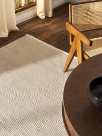 Ručně tkaný vlněný koberec Amaro, Světle béžová, Š 80 cm, D 150 cm (velikost XS)