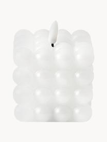 Świeca LED zasilana na baterie Bolle, Wosk, tworzywo sztuczne, Biały, S 8 x W 10 cm