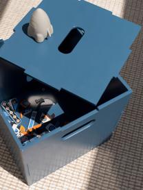 Caja de madera Cube, Madera de abedul pintada

Este producto está hecho de madera de origen sostenible y con certificación FSC®., Gris azulado, An 36 x F 36 cm