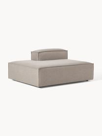 Diván modular Lennon, Tapizado: 100% poliéster Alta resis, Estructura: madera contrachapada de p, Patas: plástico Este producto es, Tejido taupe, An 150 x F 123 cm, respaldo derecho