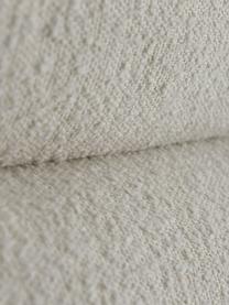 Tête de lit rembourrée en bouclette Sleep, Tissu bouclé blanc, larg. 180 x haut. 60 cm