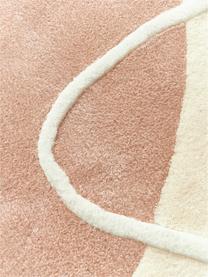 Alfombra artesanal de lana con estampado abstracto Talitha, 60% lana con la certificación RWS, 40% viscosa

Las alfombras de lana se pueden aflojar durante las primeras semanas de uso, la pelusa se reduce con el uso diario., Multicolor, An 160 x L 230 cm (Tamaño M)
