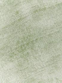 Runder Viskoseteppich Jane, handgewebt, Flor: 100 % Viskose, Salbeigrün, Ø 115 cm (Größe S)