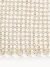 Tappeto in lana tessuto a mano Amaro, Retro: 100% cotone Nel caso dei , Bianco crema, beige, Larg. 200 x Lung. 300 cm (taglia L)