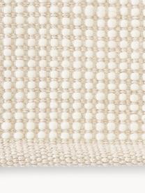 Handgewebter Wollteppich Amaro, Flor: 100 % Wolle, Cremeweiss, Beige, B 200 x L 300 cm (Grösse L)
