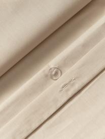 Taie d'oreiller en percale de coton Elsie, Beige, larg. 50 x long. 70 cm