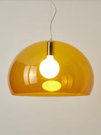 Hanglamp FL/Y, Lampenkap: kunststof, Zonnegeel, Ø 52 x H 33 cm