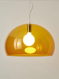 Lampada a sospensione FL/Y, Paralume: plastica, Giallo, Ø 52 x Alt. 33 cm