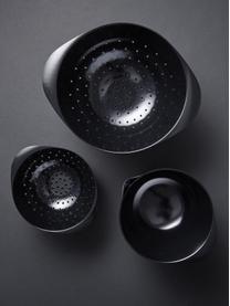 Colador Margrethe, Plástico de melamina, Negro, Ø 16 x Al 9 cm