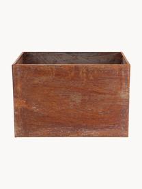 Portavaso in acciaio color ruggine Corten, Acciaio Corten, Rosso ruggine, Larg. 58 x Alt. 38 cm