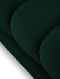 Zamatová pohovka Mamaia (2-miestna), Zamatová zelená, Š 152 x H 92 cm