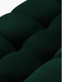 Sametová pohovka Mamaia (2místná), Lahvově zelená, Š 152 cm, H 92 cm