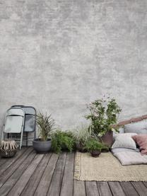 Sedia da giardino Fold, Alluminio rivestito, Tonalità grigie e verdi, Larg. 46 x Prof. 45 cm